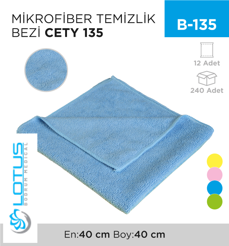 Mikrofiber Temizlik Bezi Cety 135 (Lınex)